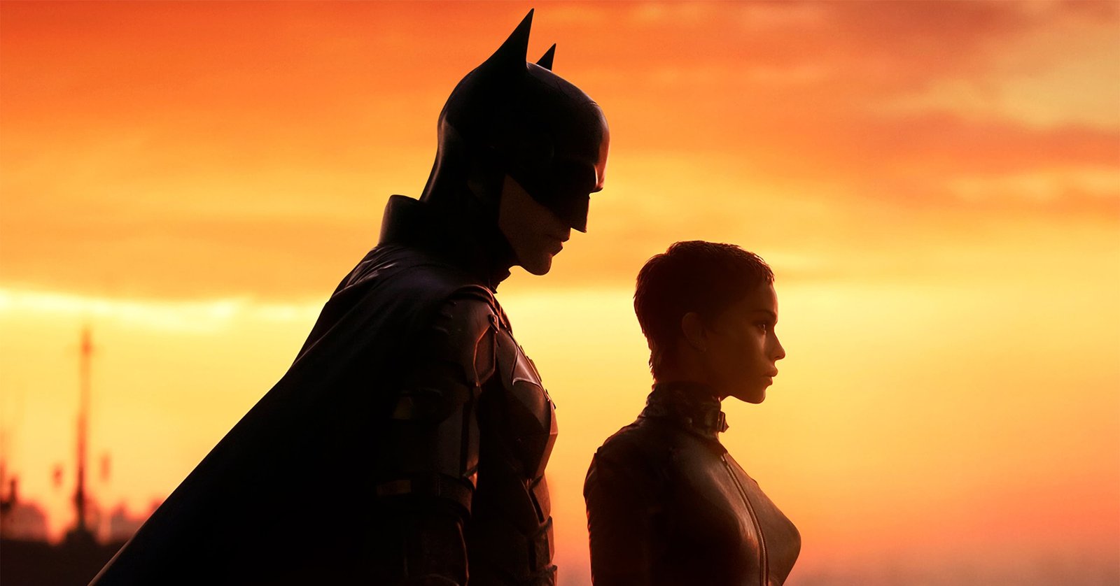 Robert Pattinson et Zoë Kravitz dans The Batman de Matt Reeves